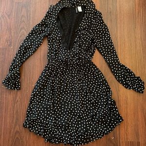 Poke a dot dress